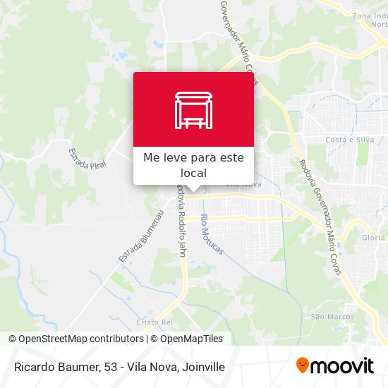 Ricardo Baumer, 53 - Vila Nova mapa