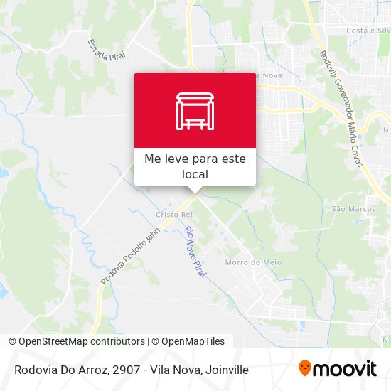 Rodovia Do Arroz, 2907 - Vila Nova mapa
