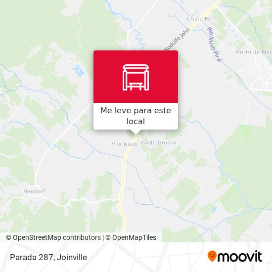 Parada 287 mapa