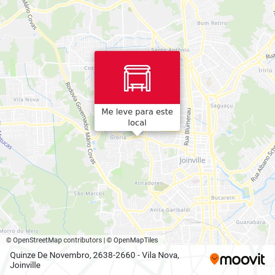 Quinze De Novembro, 2638-2660 - Vila Nova mapa
