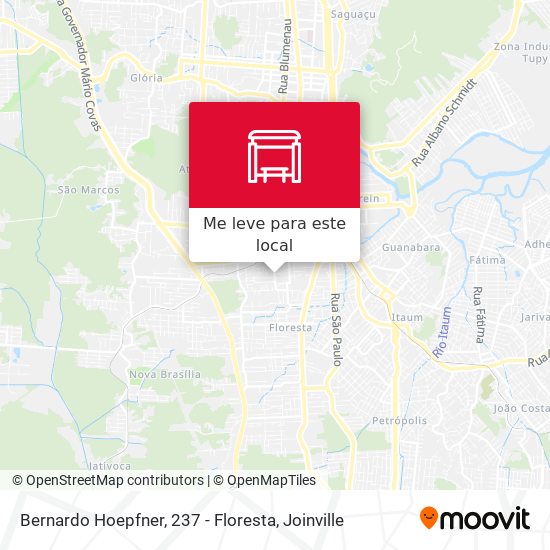 Bernardo Hoepfner, 237 - Floresta mapa
