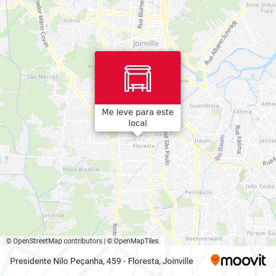 Presidente Nilo Peçanha, 459 - Floresta mapa