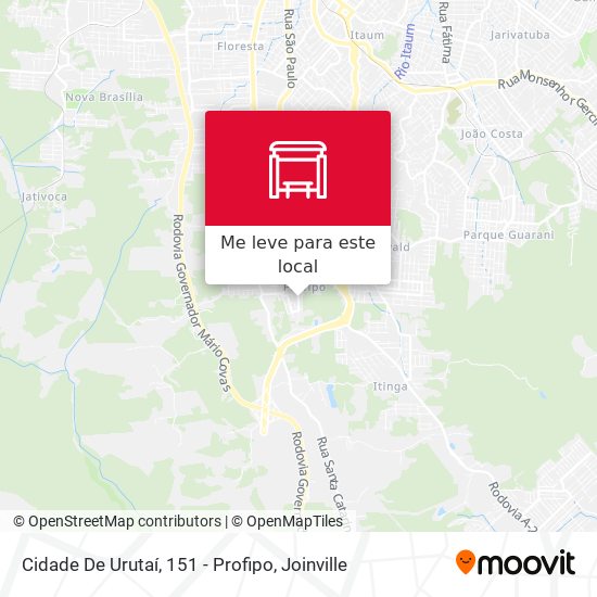 Cidade De Urutaí, 151 - Profipo mapa