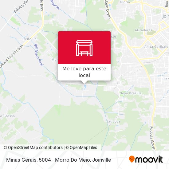 Minas Gerais, 5004 - Morro Do Meio mapa