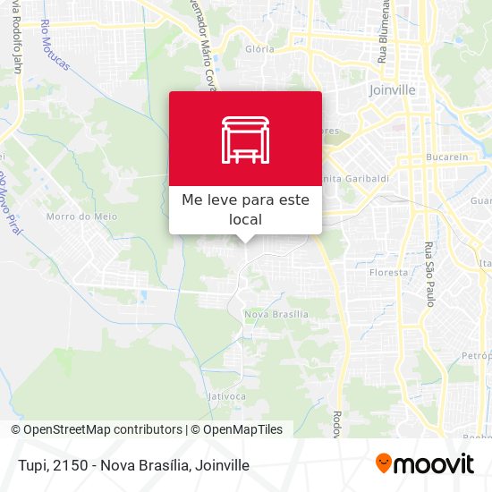 Tupi, 2150 - Nova Brasília mapa