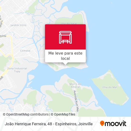João Henrique Ferreira, 48 - Espinheiros mapa
