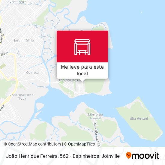 João Henrique Ferreira, 562 - Espinheiros mapa
