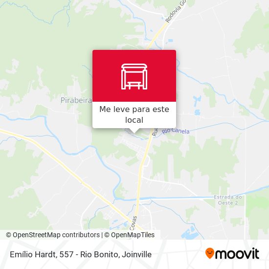 Emílio Hardt, 557 - Rio Bonito mapa
