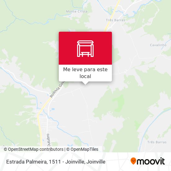 Estrada Palmeira, 1511 - Joinville mapa