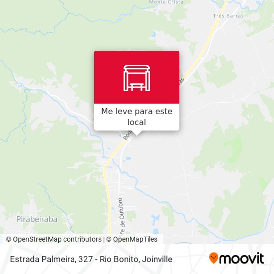 Estrada Palmeira, 327 - Rio Bonito mapa