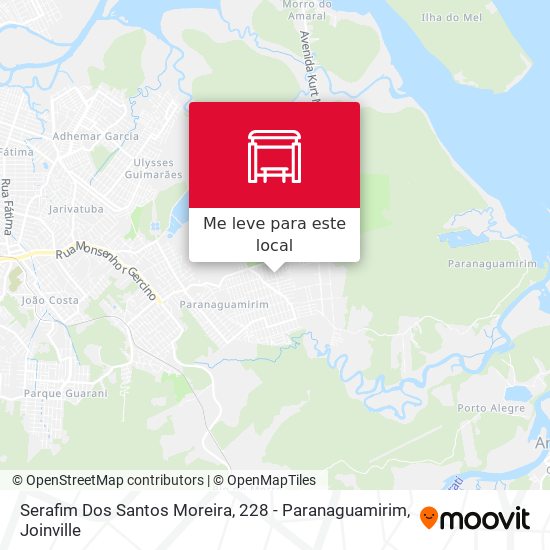 Serafim Dos Santos Moreira, 228 - Paranaguamirim mapa