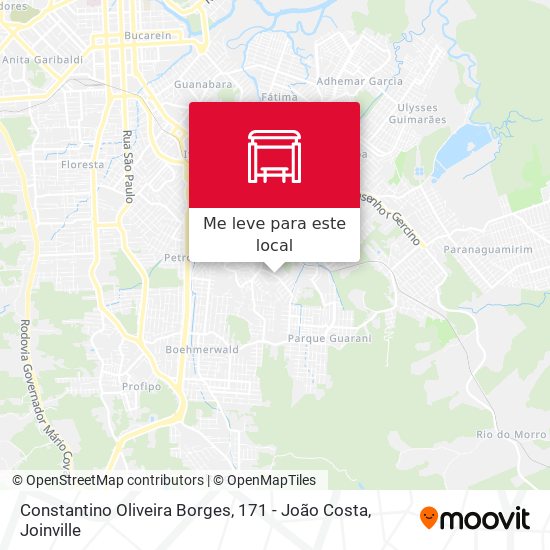Constantino Oliveira Borges, 171 - João Costa mapa