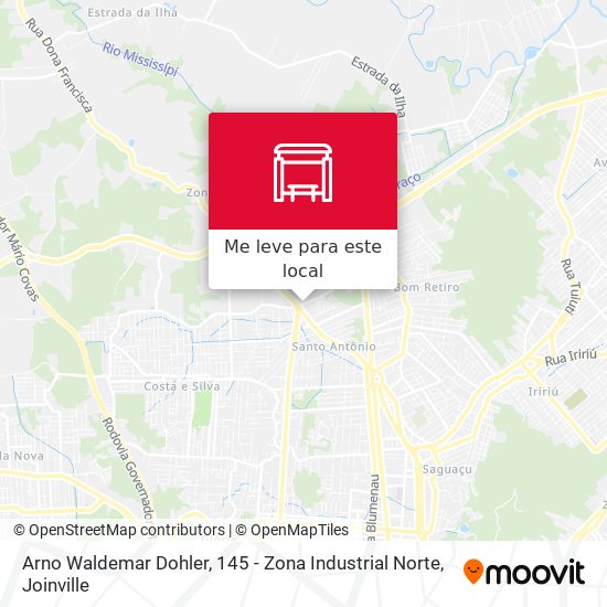 Arno Waldemar Dohler, 145 - Zona Industrial Norte mapa