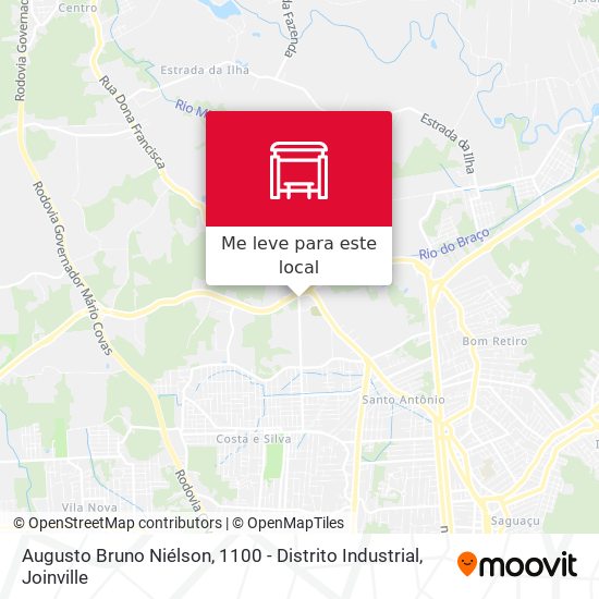 Augusto Bruno Niélson, 1100 - Distrito Industrial mapa