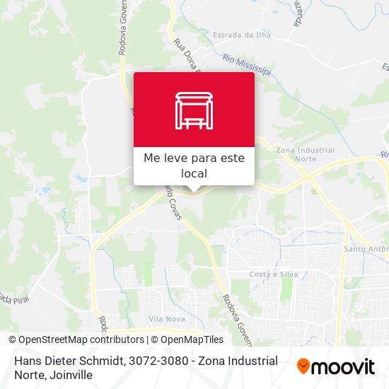 Hans Dieter Schmidt, 3072-3080 - Zona Industrial Norte mapa