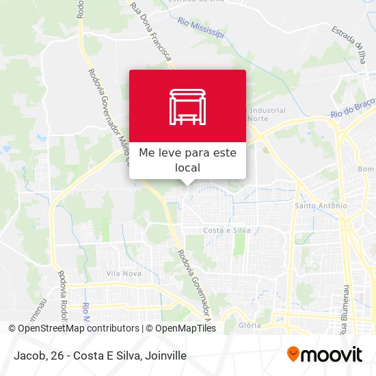 Jacob, 26 - Costa E Silva mapa