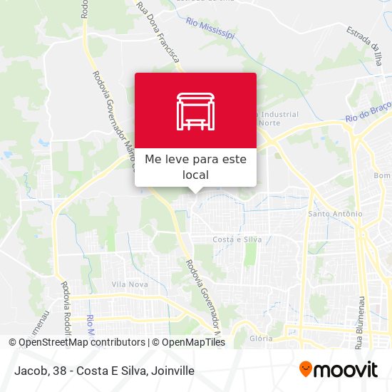 Jacob, 38 - Costa E Silva mapa