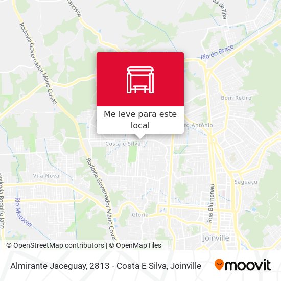 Almirante Jaceguay, 2813 - Costa E Silva mapa