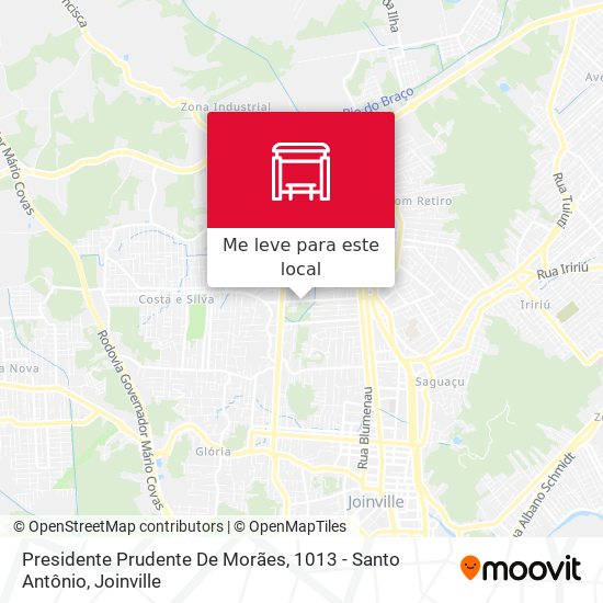 Presidente Prudente De Morães, 1013 - Santo Antônio mapa