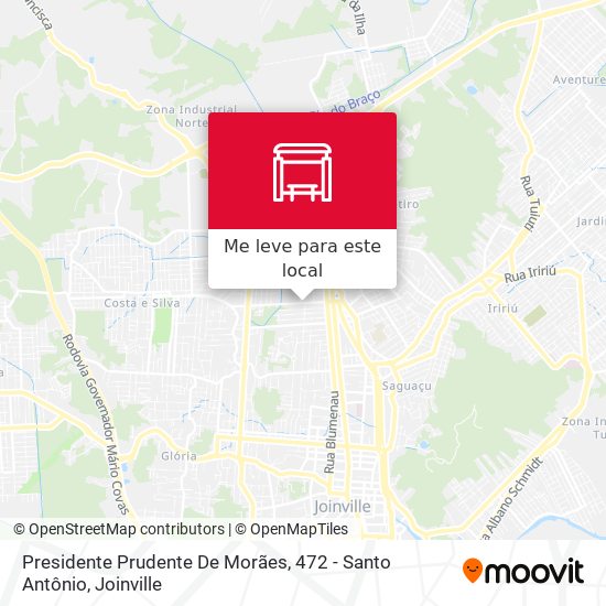Presidente Prudente De Morães, 472 - Santo Antônio mapa