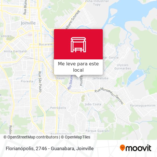 Florianópolis, 2746 - Guanabara mapa