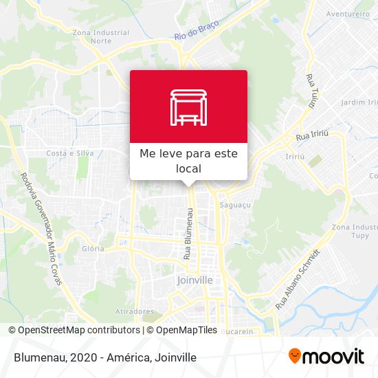 Blumenau, 2020 - América mapa