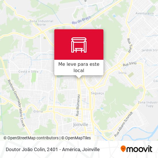 Doutor João Colin, 2401 - América mapa