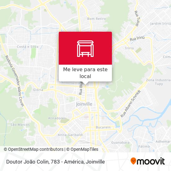 Doutor João Colin, 783 - América mapa
