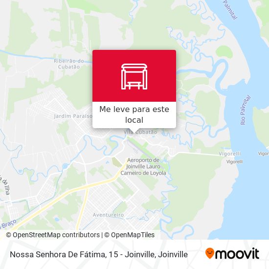 Nossa Senhora De Fátima, 15 - Joinville mapa