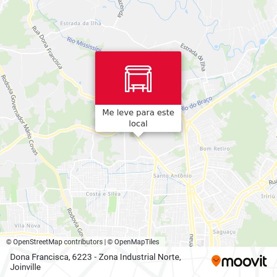Dona Francisca, 6223 - Zona Industrial Norte mapa