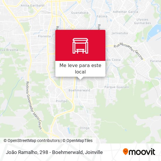 João Ramalho, 298 - Boehmerwald mapa
