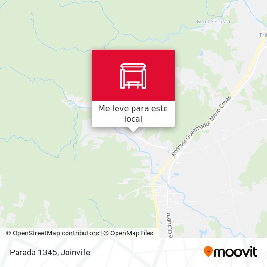 Parada 1345 mapa
