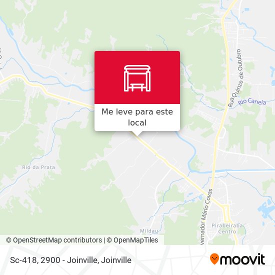 Sc-418, 2900 - Joinville mapa