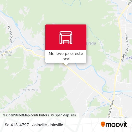 Sc-418, 4797 - Joinville mapa