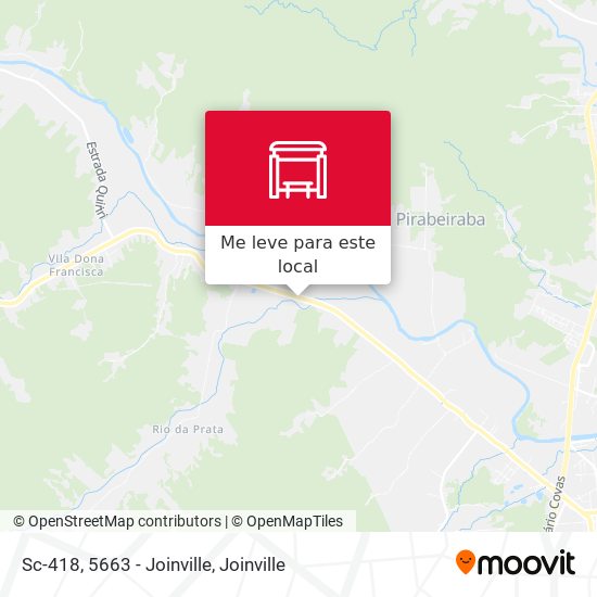 Sc-418, 5663 - Joinville mapa