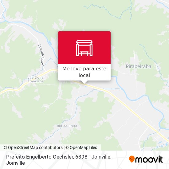 Prefeito Engelberto Oechsler, 6398 - Joinville mapa