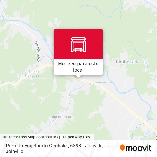 Prefeito Engelberto Oechsler, 6398 - Joinville mapa