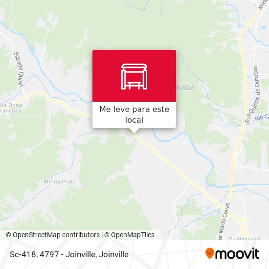 Sc-418, 4797 - Joinville mapa