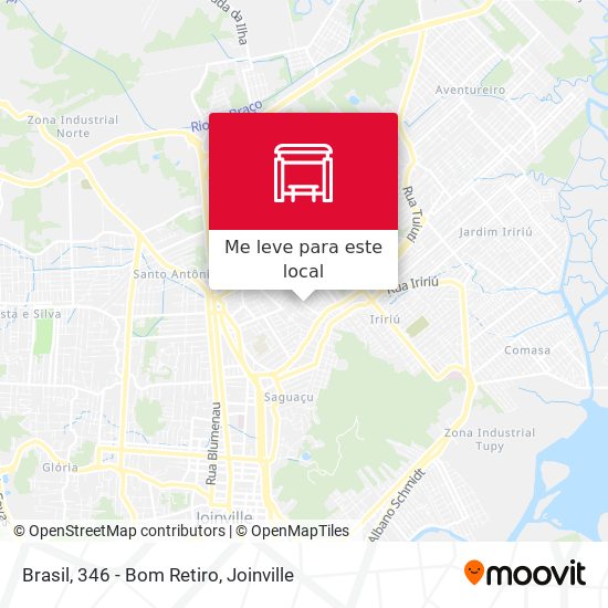 Brasil, 346 - Bom Retiro mapa