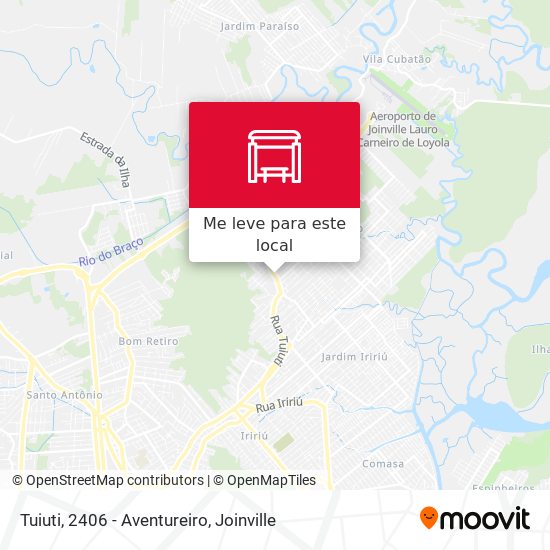 Tuiuti, 2406 - Aventureiro mapa