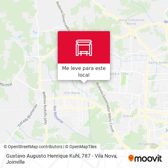 Gustavo Augusto Henrique Kuhl, 787 - Vila Nova mapa