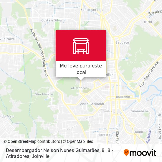 Desembargador Nelson Nunes Guimarães, 818 - Atiradores mapa