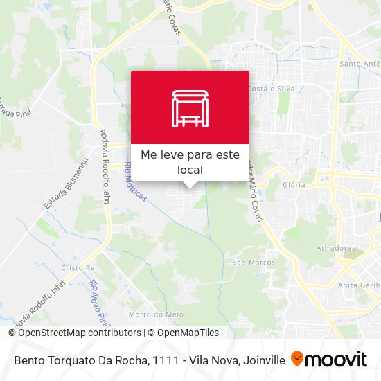 Bento Torquato Da Rocha, 1111 - Vila Nova mapa