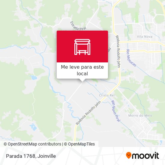 Parada 1768 mapa