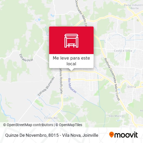 Quinze De Novembro, 8015 - Vila Nova mapa