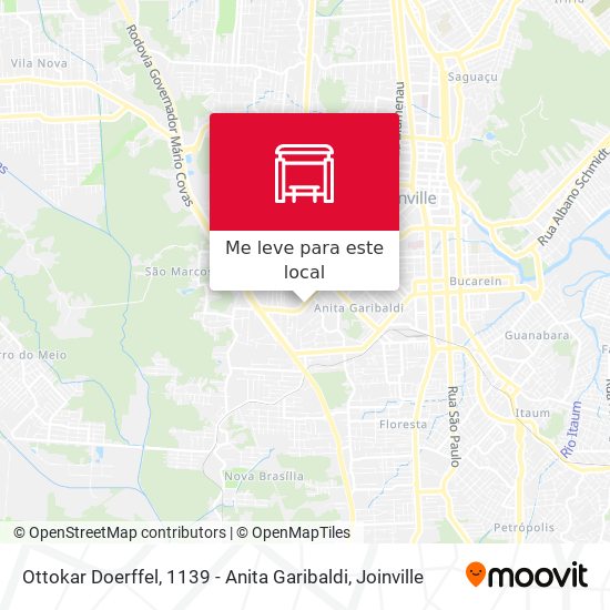 Ottokar Doerffel, 1139 - Anita Garibaldi mapa