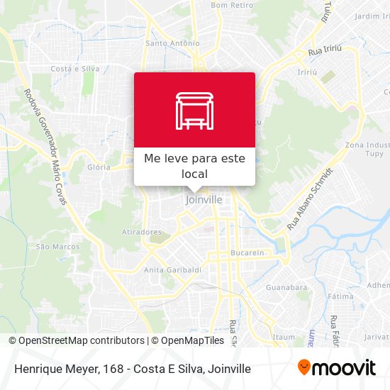 Henrique Meyer, 168 - Costa E Silva mapa