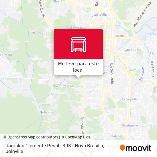 Jaroslau Clemente Pesch, 393 - Nova Brasília mapa