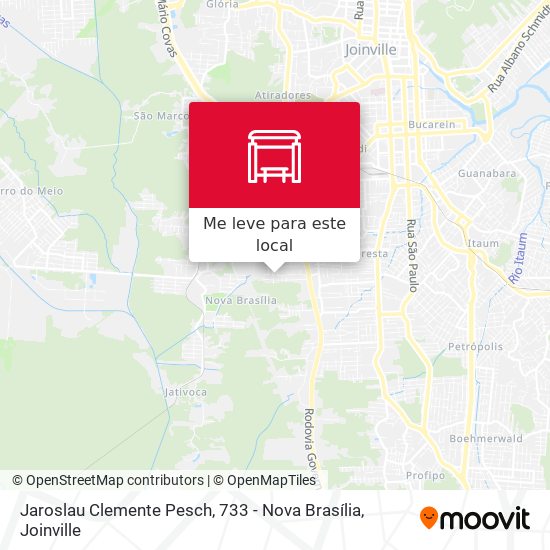 Jaroslau Clemente Pesch, 733 - Nova Brasília mapa