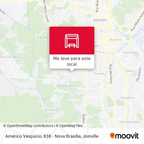 Américo Vespúcio, 838 - Nova Brasília mapa